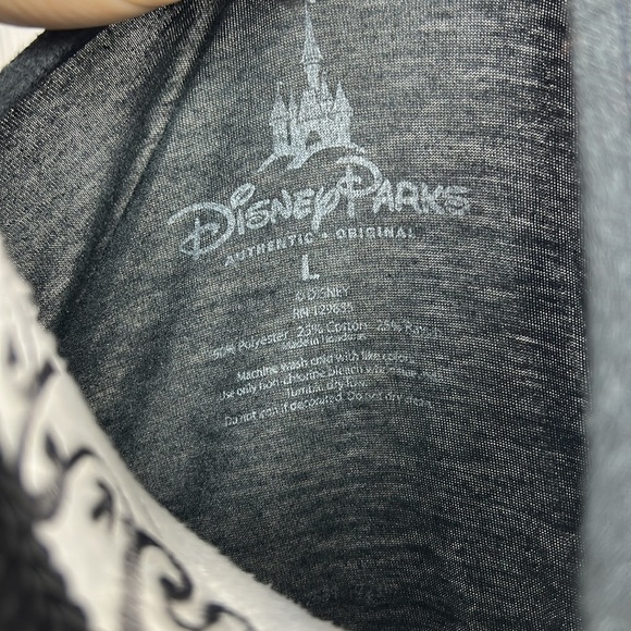 Disney Parks Fun Dark Gray Icons Goofy Ears Mickey L - Picture 3 of 3